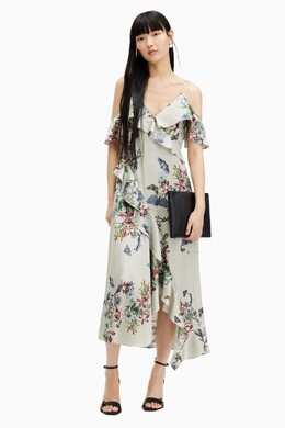 Allsaints: Серое платье  All Saints