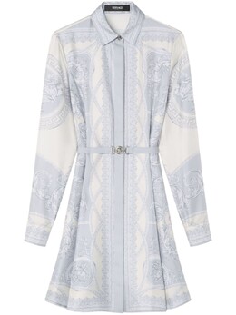 Versace: Платье  Baroque миди