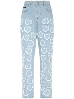Philipp Plein: Зауженные джинсы 