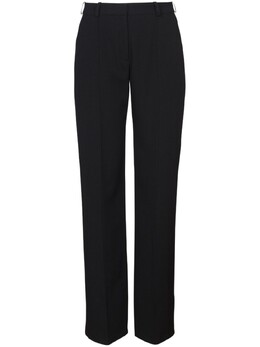 Balmain: Брюки из шерсти 