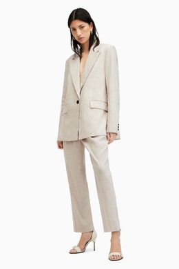 Allsaints: Коричневые брюки  All Saints