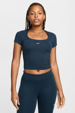 Nike: Топ с квадратным вырезом 