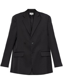 MM6 Maison Margiela: Чёрная куртка 