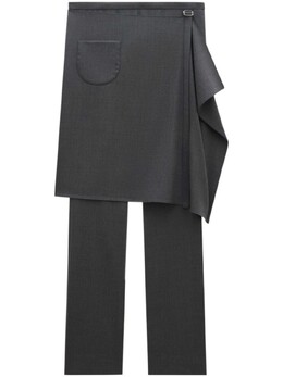 Courreges: Серые брюки 