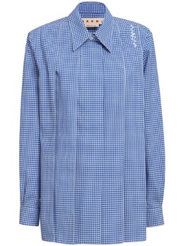 Marni: Рубашка в клетку 