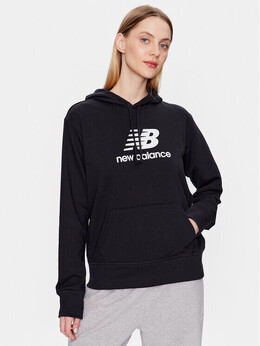 New Balance: Чёрная толстовка 