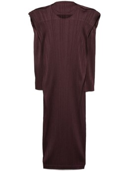 Pleats Please Issey Miyake: Платье миди 