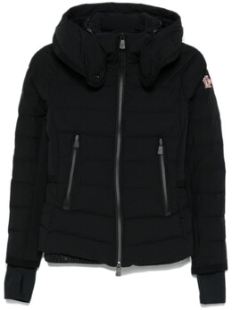 Moncler Grenoble: Чёрный пуховик 