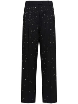 Marni: Чёрные брюки 