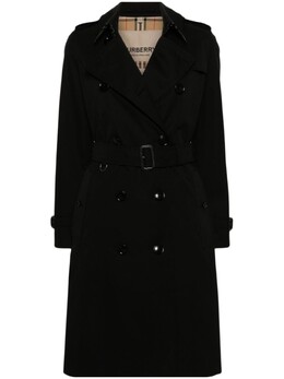Burberry: Чёрный плащ  The Kensington