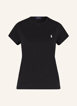 Polo Ralph Lauren: Чёрная футболка 