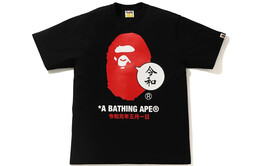 A BATHING APE: Чёрная футболка 