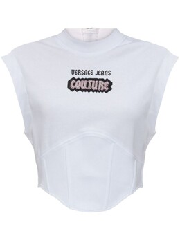 Versace Jeans Couture: Топ без рукава 
