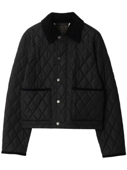 Burberry: Чёрная куртка 