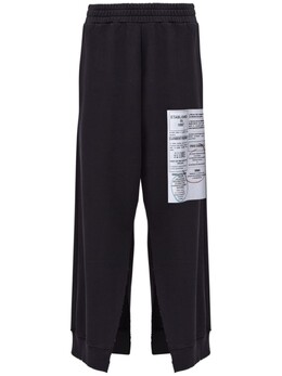 MM6 Maison Margiela: Расклешённые брюки 