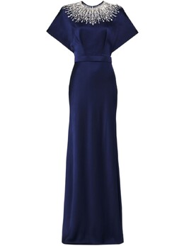 Jenny Packham: Синее платье 