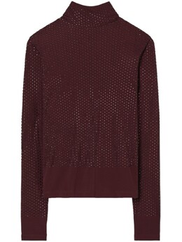 Tory Burch: Красный свитер 