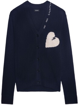 Zadig&Voltaire: Синий кардиган 