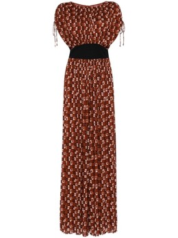 Diane von Furstenberg: Коричневый комбинезон 