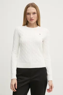 Tommy Hilfiger: Хлопковый свитер 