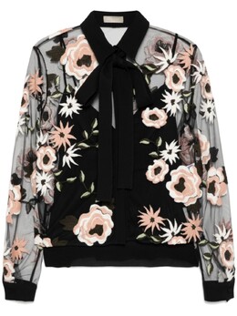 Elie Saab: Рубашка с вышивкой 