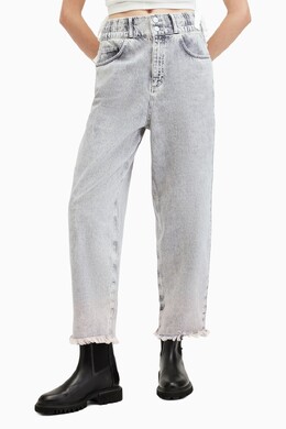 Allsaints: Серые джинсы  All Saints