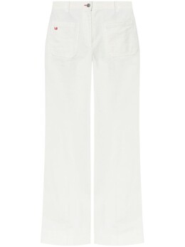 Victoria Beckham: Белые джинсы 