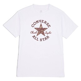 Converse: Белая футболка 