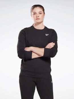 Reebok: Чёрная блуза 