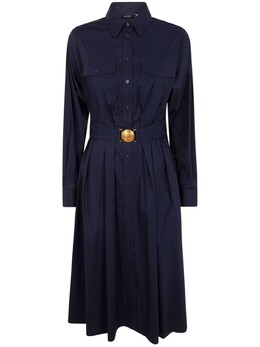 Lauren Ralph Lauren: Рубашка миди 