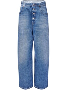 MM6 Maison Margiela: Прямые джинсы 
