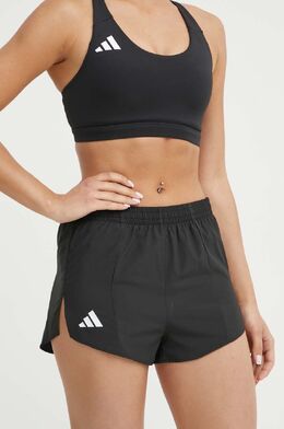 adidas Performance: Чёрные шорты 