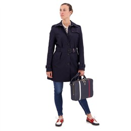 Tommy Hilfiger: Однобортное пальто 