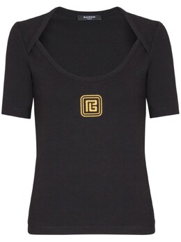 Balmain: Чёрная футболка  PB
