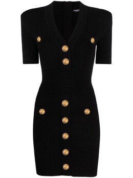 Balmain: Трикотажное платье 