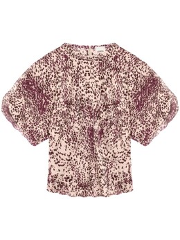 Isabel Marant: Фиолетовый топ 