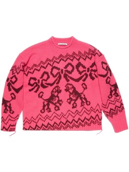 Acne Studios: Жаккардовый свитер 