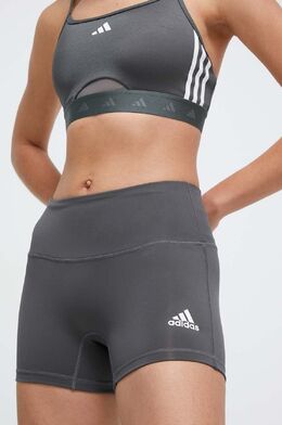 adidas Performance: Серые шорты 