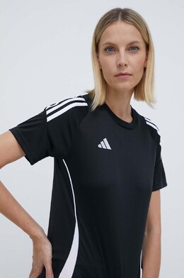 adidas Performance: Чёрная футболка 