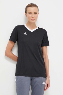 adidas Performance: Чёрная футболка 