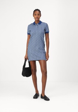 Lacoste: Синее платье 