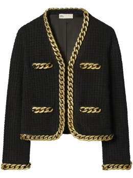 Tory Burch: Чёрный кардиган 
