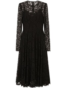 Dolce & Gabbana: Кружевное платье 