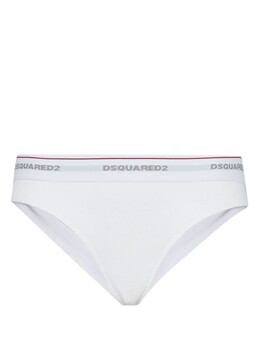 Dsquared2: Белые трусы 