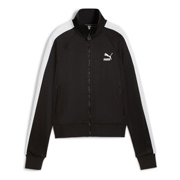 PUMA: Чёрная куртка  Iconic T7