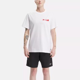 Reebok: Белая футболка 