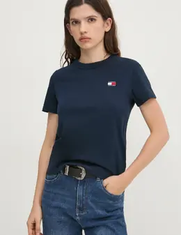 Tommy Jeans: Хлопковая футболка 