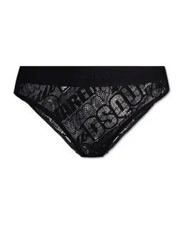 Dsquared2: Чёрные трусы 