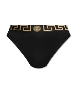 Versace: Чёрные трусы 