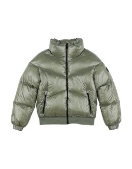 Woolrich: Зелёный пуховик 